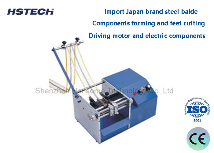 Hoogwaardig staal Import Japan Brand Steel Balde Tape Package Axial Components Loodvormende machine