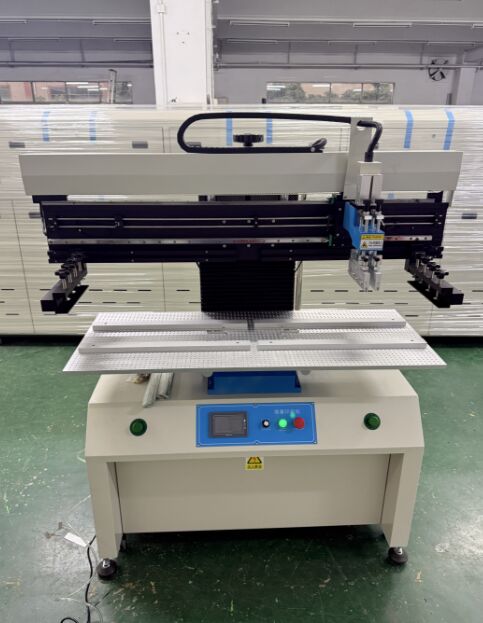 Het laatste nieuws van het bedrijf over Semi-automatische pcb-schermprinter