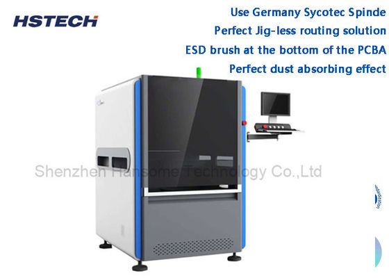 Goede prijs. Duitsland Sycotec Spinde Perfect Jig-Less Routing Solution Inline PCBA Router Machine online