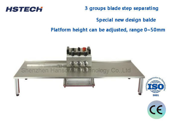 Goede prijs. 3 groepen Blade PCB Depanelizer Low Force Stress Voor LED-strooklicht online