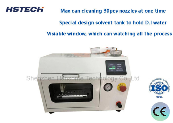 Goede prijs. Hoge precisie SMT reinigingsapparatuur met behulp van D.I water zuiver compressor lucht zuiver 30pcs online