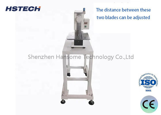 Goede prijs. Verstelbare afstand tussen de bladen PCB-afbouwapparatuur met ultralage snijkrachtstress online