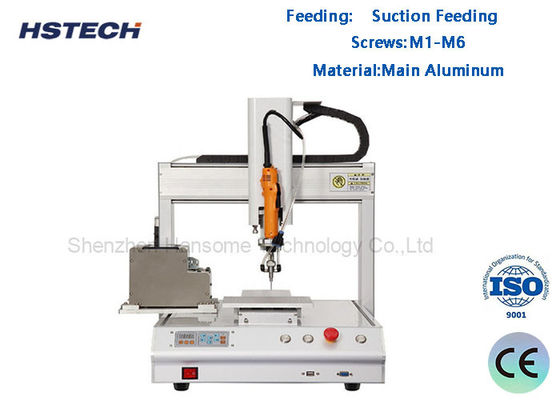 Goede prijs. Desktop Operatie Schroef Strenger Robot Zuigvoeding 3 Assen Aluminium materiaal online