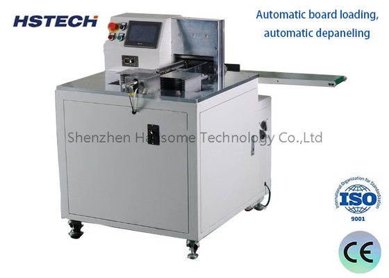 Goede prijs. Automatische guillotine pcb-afbouwmachine, maximale lengte 240 mm, servomotor, 1800-4000 stuks per uur online