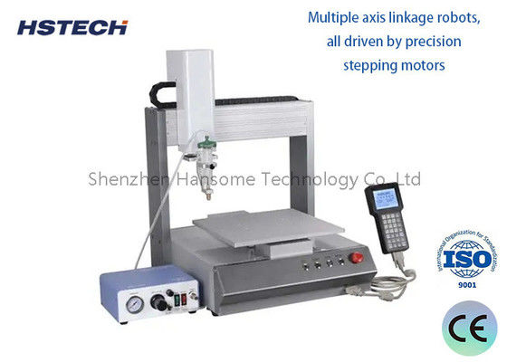Goede prijs. 4-assige werktafelsoldeermachine met automatische reinigingsfunctie online