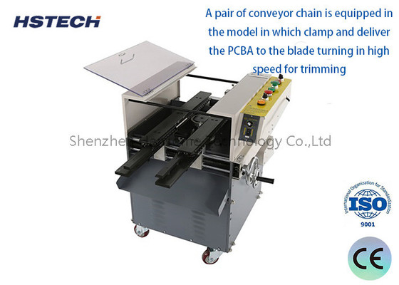 Goede prijs. Hoge stabiliteit SMT machineonderdelen AC380V 8/10 inch Blade 3600rpm PCB lood snijmachine online