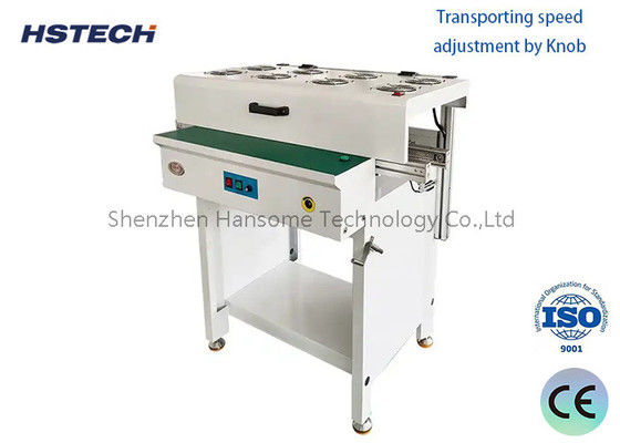 Goede prijs. Roestvrijstalen ESD platte bandtransporteur voor PCB-handling met SMEMA-standaard en variabele snelheidsregeling online