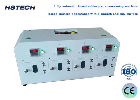 Goede prijs. Volledig automatische getimmerde soldeerpasta-herwarmingsmachine staalplaat spuitverf met 4 tanks online