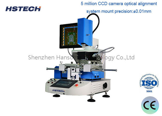 Goede prijs. Onafhankelijke 3 verwarmingszones BGA-herwerkingsstation PCB-behandelingsapparatuur met SMEMA-signaal online
