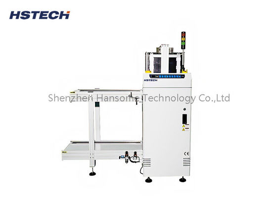 Goede prijs. Flexible Magazine Quantity and Pitch Selection 10-40mm PCB Loader met SMEMA communicatie online