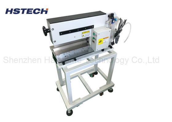 Goede prijs. FR4 Aluminiumplaten PCB-afschuivingstoestellen Pneumatisch aangedreven lineaire scheidingsplaat online