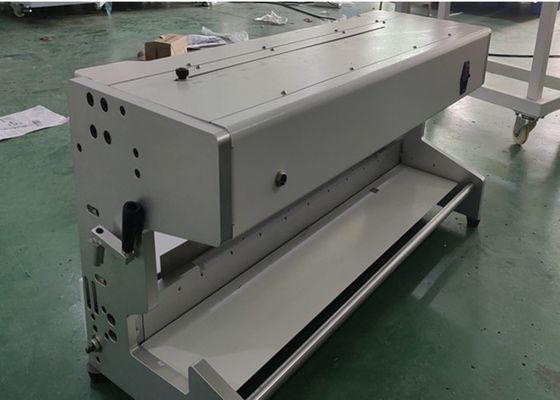 Goede prijs. 60W SMT pcb-bord snijmachine 600mm reisafstand met lichtgordijn online