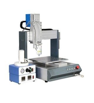 Goede prijs. Desktop 3 Axis PUR Glue Dispensing Machine met 300 mm/s snelheid en 0,02 mm herhalingsnauwkeurigheid online