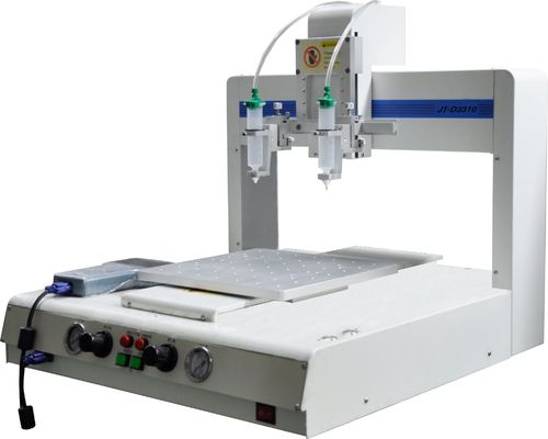 Goede prijs. 350W Epoxy Lijmdispenser met LCD-scherm, ±0,02 mm Herhalingsnauwkeurigheid en 4-assige Besturing online