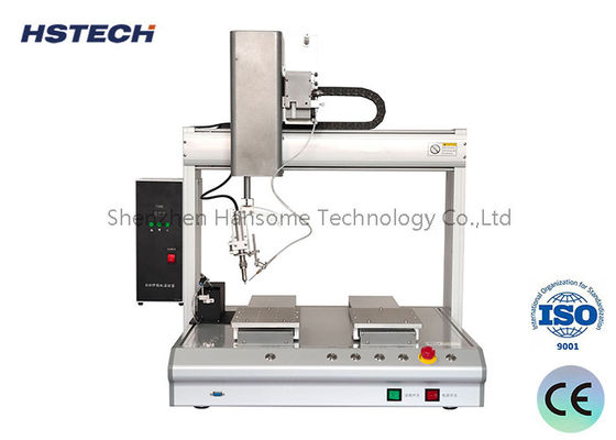 Automatische soldeerrobot met dubbele werkstation