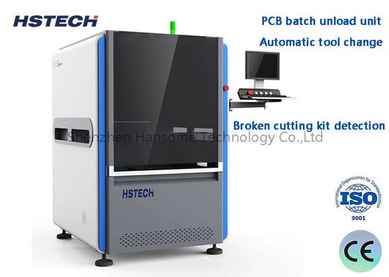 Goede prijs. Hoge snelheid Touch Screen Inline Automatic PCB Router Machine GERBER File Import online