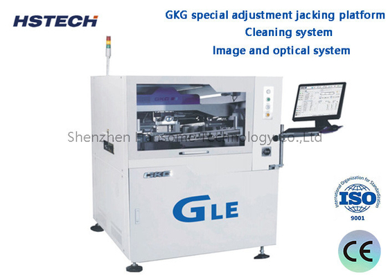 Goede prijs. Beeld- en optisch systeem Reinigingssysteem GKG Speciaal verstelbaar Jacking-platform Automatische soldeerpasta-printer online