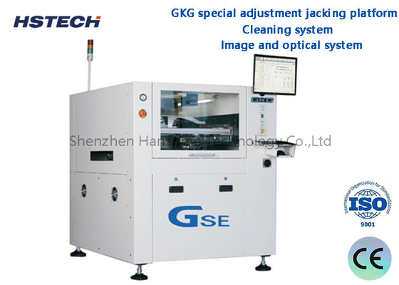Goede prijs. Gebruik Windows XP/Win7 Operatie Interface Hoog aanpasbaar Steel Mesh Frame Clamping System Automatic Stencil Printer online