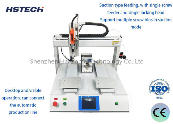 Omron Foto-elektrische schakelaar Zuigtype Handmatige programmering Aanraakscherm Single Screw Driver Lock Machine