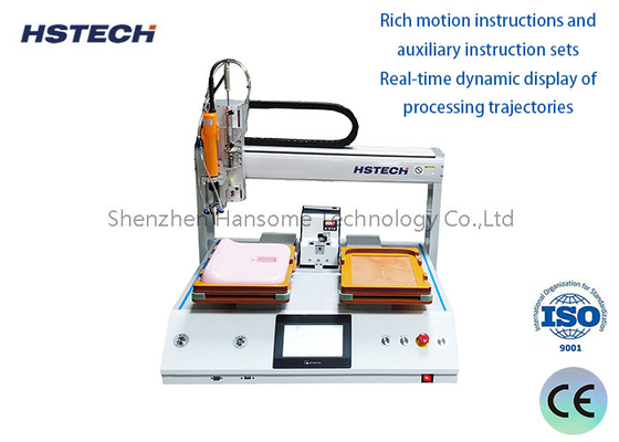 Goede prijs. Dual Platform Automatic Soldering Robot met 2 Temp Controller Voor PCB Assembly online