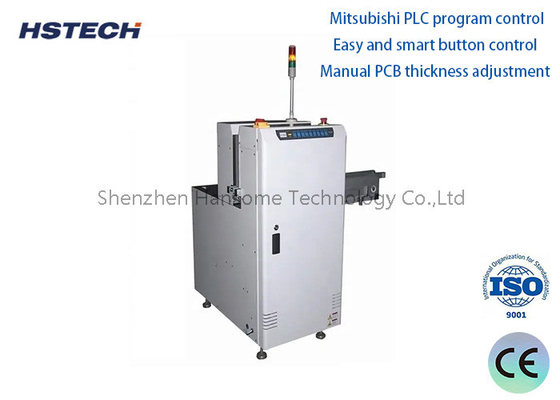 Goede prijs. AC220V Mitsubishi PLC SMEMA Signal Light PCB Bare Board Loader met handmatige PCB dikte aanpassing online
