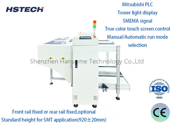 Goede prijs. MITSUBISHI PLC Dual Rail PCB Unloader Board Handling Apparatuur online