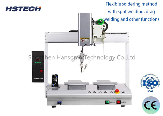 Goede prijs. 4 Assen Single Desktop Soldering Machine met stappenmotor voor PCB-assemblage online