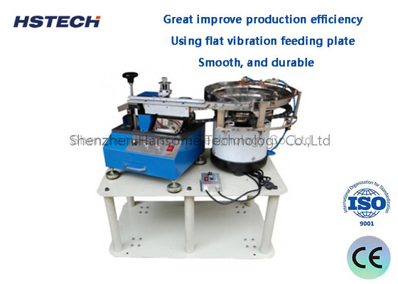 Goede prijs. Grote verbetering van de productie-efficiëntie Flat Vibration Feeding Plate Auto losse condensator loodvormende machine online