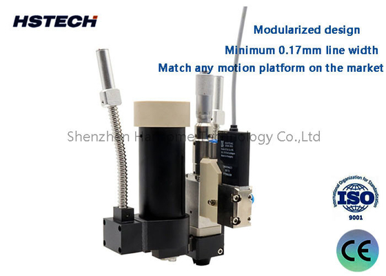 Goede prijs. Modulaire ontwerp PUR Jetting Valve HS-PF-PUR30CC Minimum 0,17 mm lijnbreedte overeenkomen met elk bewegingsplatform op de markt online
