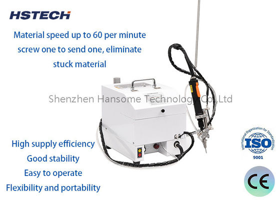 Handmatige schroefklemmachine met automatisch schroefvoersysteem