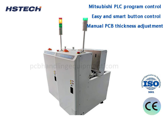 Goede prijs. Handmatige aanpassing van de PCB-dikte SMEMA Mitsubishi PLC PCB Board Loader online