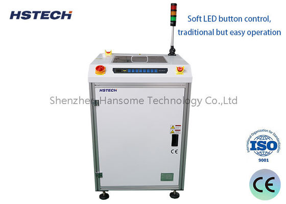 460 mm Breedte 90 graden PCB-draaiend vervoerband met bovenkant transparante dekking