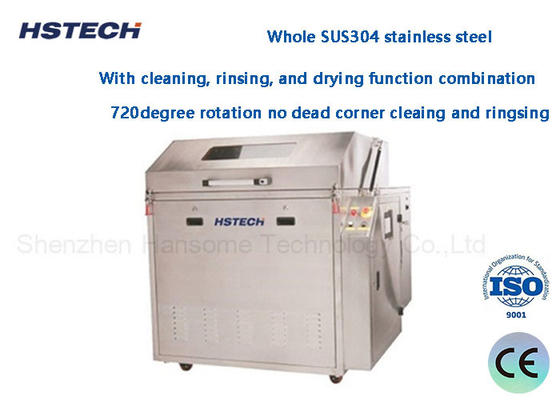 Goede prijs. PLC-controle waterig automatisch SMT Wave Solder Pallets Condensator Spraying Cleaner online