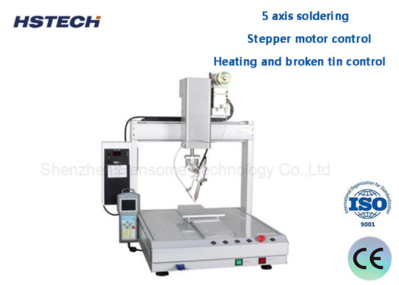 Goede prijs. Precision R Axis Single Head PCB Soldering Machine met automatische reinigingsfunctie online