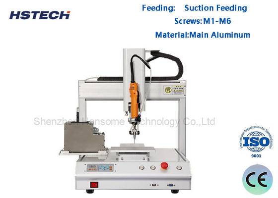 Goede prijs. Desktop Operatie Schroef Strenger Robot Zuigvoeding 3 Assen Aluminium materiaal online