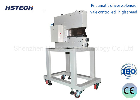 Goede prijs. Pneumatische PCB-separator met guillotineblaad, 40 mm hoogte MAX, snijstress < 500 online