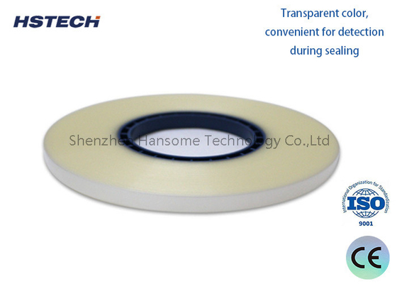 Goede prijs. SMD Component Counter Cover Tape: Transparent warm afdichtend PET-materiaal, 0,2Mpa afdichtingsdruk, breedte 9,3 mm online