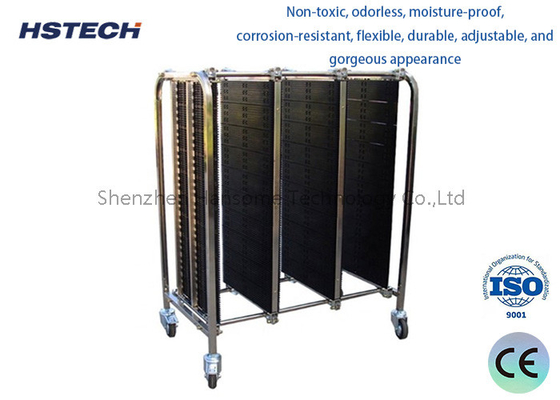 Goede prijs. ESD 350mm 460mm Breedte Opties Store 300pcs PCB Handling Storage Trolley online