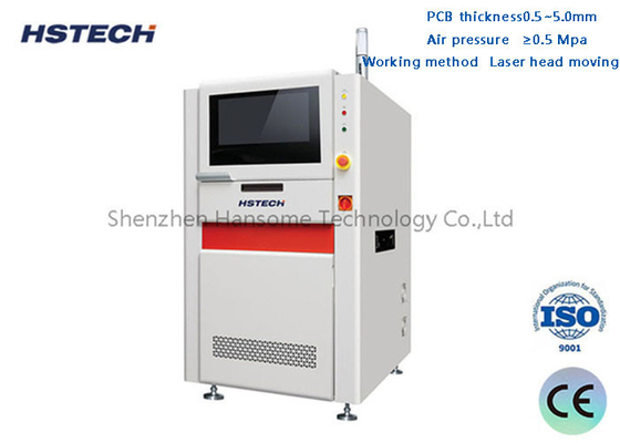 Goede prijs. CCD-markering punt locatie barcode lezen Inline CO2 PCB laser markering machine online