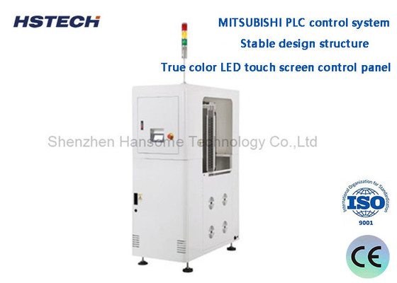 Goede prijs. MITSUBISHI PLC besturingssysteem Stabiel ontwerpstructuur PCB buffermachine met FIFO LIFO, NG/OK en by-pass functie online