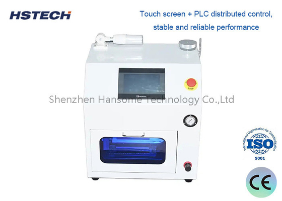 Goede prijs. PLC Touch Screen SMT Nozzle Cleaner HS-800 met groene dekmantel online