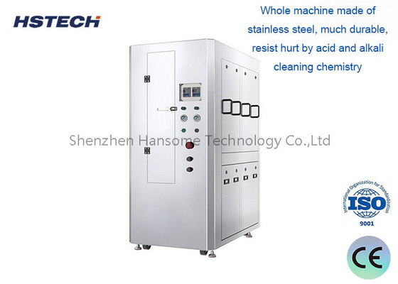 Goede prijs. SMT Pneumatische stencilreiniger HS-600 met teller en noodstopknop online