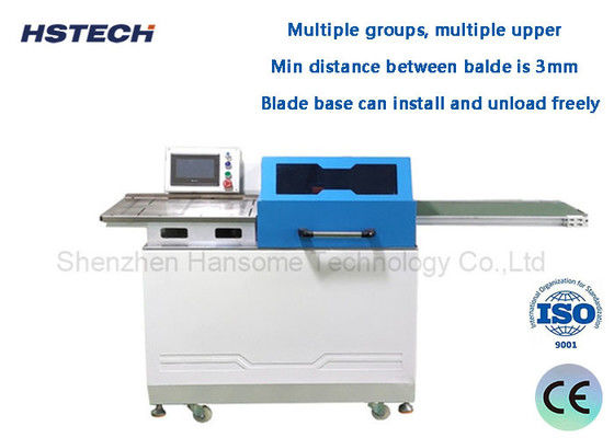 LED Hard Strip V Cut Line Pcb Separator Machine Automatische Multiple Blade Pcb Separator Machine HS-F380