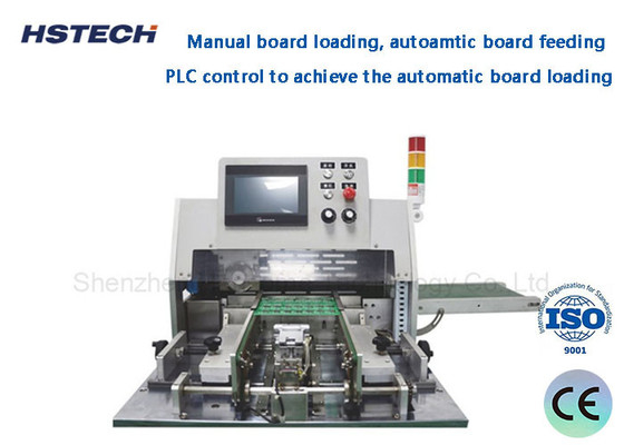 Goede prijs. V Snij pcb-snijdmachine Automatische voeding ESD gordel Transport Board Handmatig laden Automatische voeding pcb-separator HS-A306 online