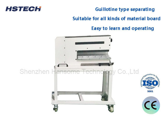 Goede prijs. FR4 Aluminiumplaat PCB-afschuivingstoestellen Pneumatisch aangedreven lineaire scheidingsplaat HS-310L online