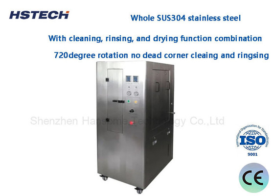 Goede prijs. SUS304 Roestvrij staal SMT Stencil Reinigingsmachine Alcohol Solvent Waterig HS-600 online