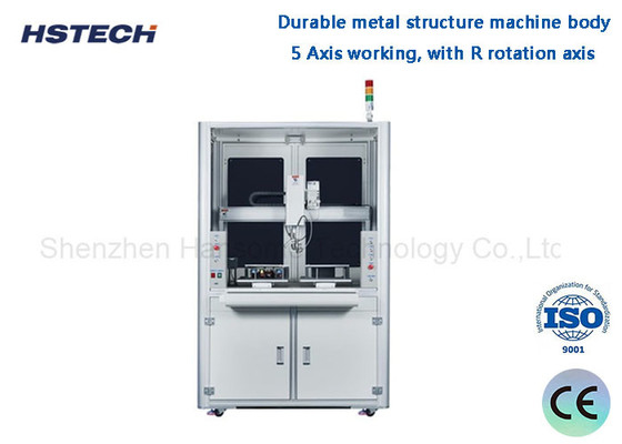 Goede prijs. 5 Asse Double Platform Floor Standing Automatic Soldering Robot voor Pcb Soldering online