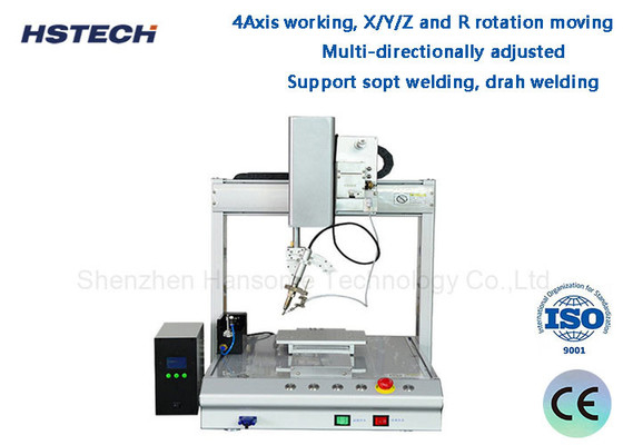 Goede prijs. Tabletop Model High Precision Stepper Motor Soldering Robot Voor Navigatie PCB HS-S331R online