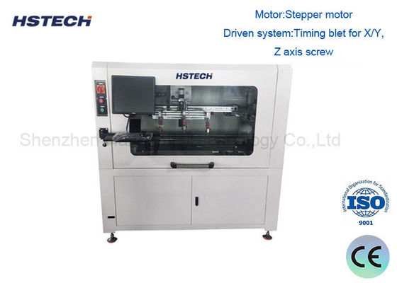 Vlekkeloos staal machine lichaam PC-besturing 3-assige visuele dispenserende machine