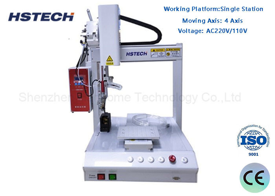 Goede prijs. Automatische werking PCB soldeermachine Hiwin Guide Timing Belt CAD-bestand AC 220V/110V HS-S331R online